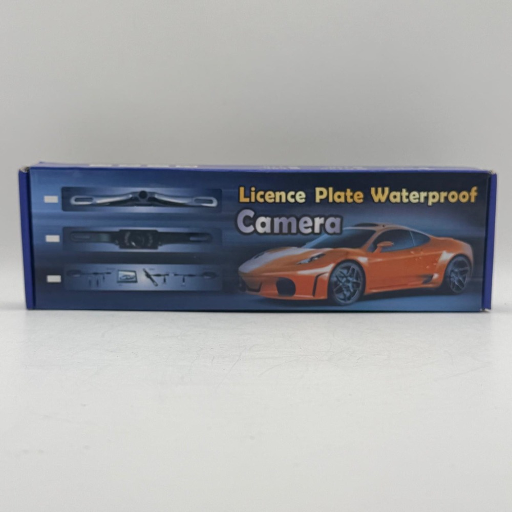 Waterproof License Plate Backup Camera 12V Rear View 420 TVL IP68 Car Reverse